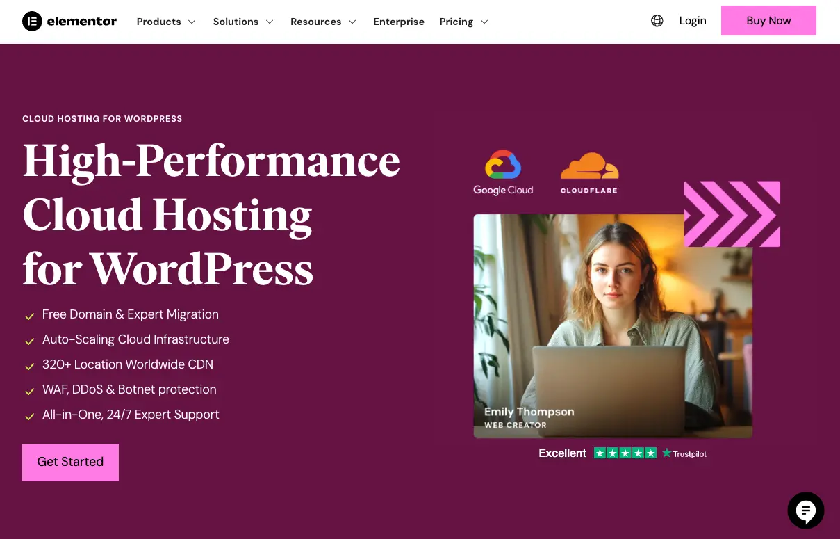 Elementor Hosting WordPress Platform
